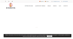 Desktop Screenshot of disnova.es